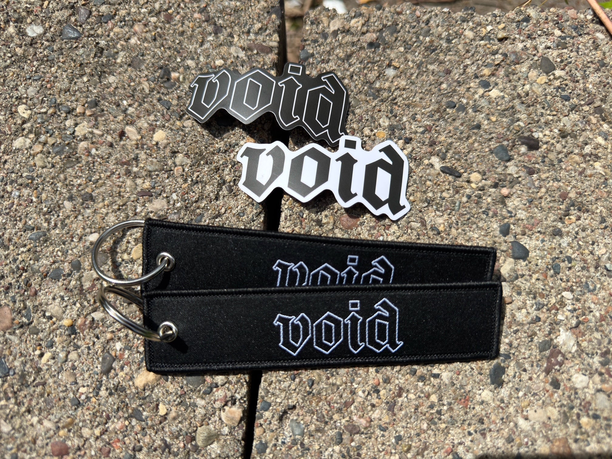 Void Denim Sticker/Keychain pack